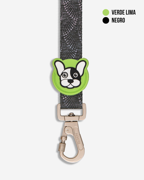 Correa Extra Larga VULKAN Negro Lima